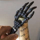 Skeleton Hand Cast Iron Bottle Opener