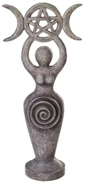Spiral Goddess Figurine