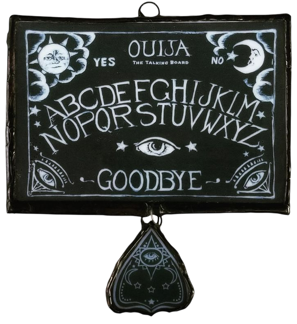 Spirit Board Glass Ornament