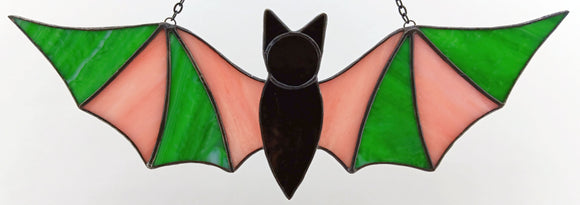 Carnival Bat Suncatcher - Watermelon/Summerween