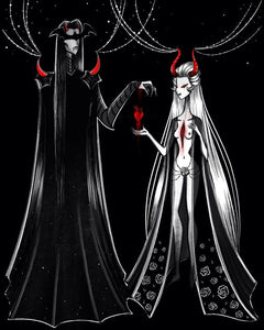 The Taker and The Giver 8x10 Art Print