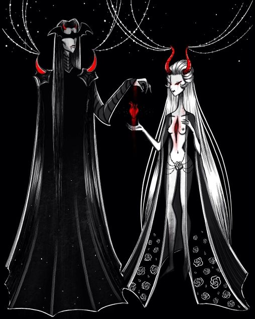 The Taker and The Giver 8x10 Art Print
