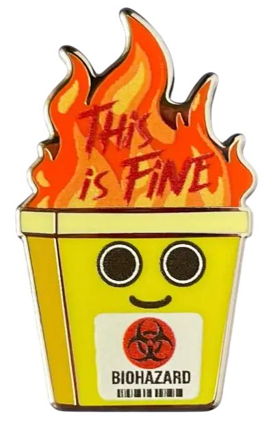 This Is Fine Biohazard