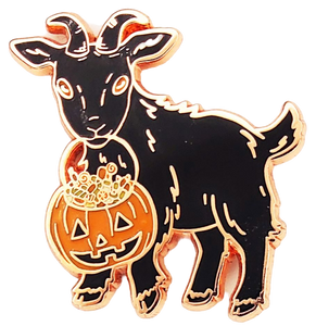 Trick-or-Treat Baby Goat