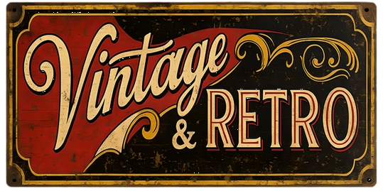 Vintage & Retro Reproduction Metal Sign 16x8