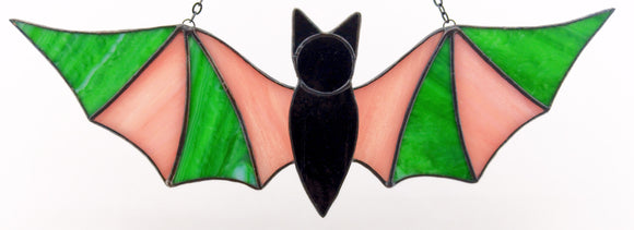Bat Suncatcher - Summerween Watermelon