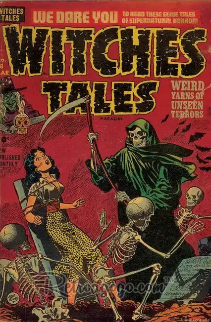 Witches Tales Magazine Print