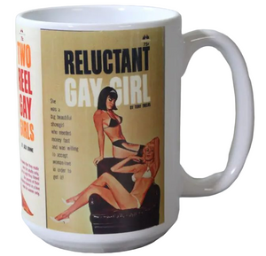 Retro Lesbian Pulp Fiction Mug