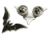 Bat Collar Point Lapel Pin Set