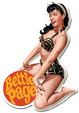 Bettie Page Vinyl Sticker Set of 6