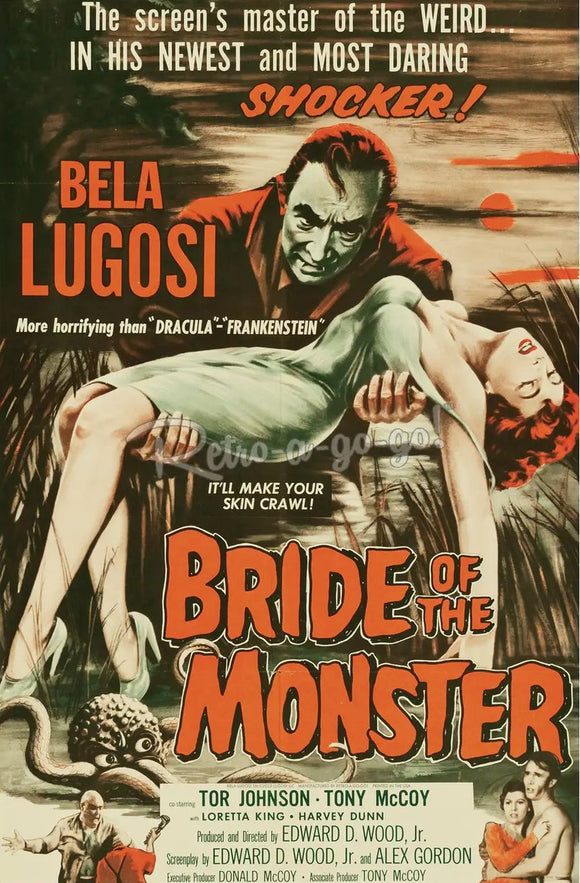 Bela Lugosi Classic Bride of the Monster
