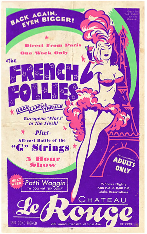 French Follies Print