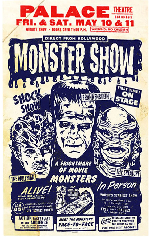 Hollywood Monster Show Print