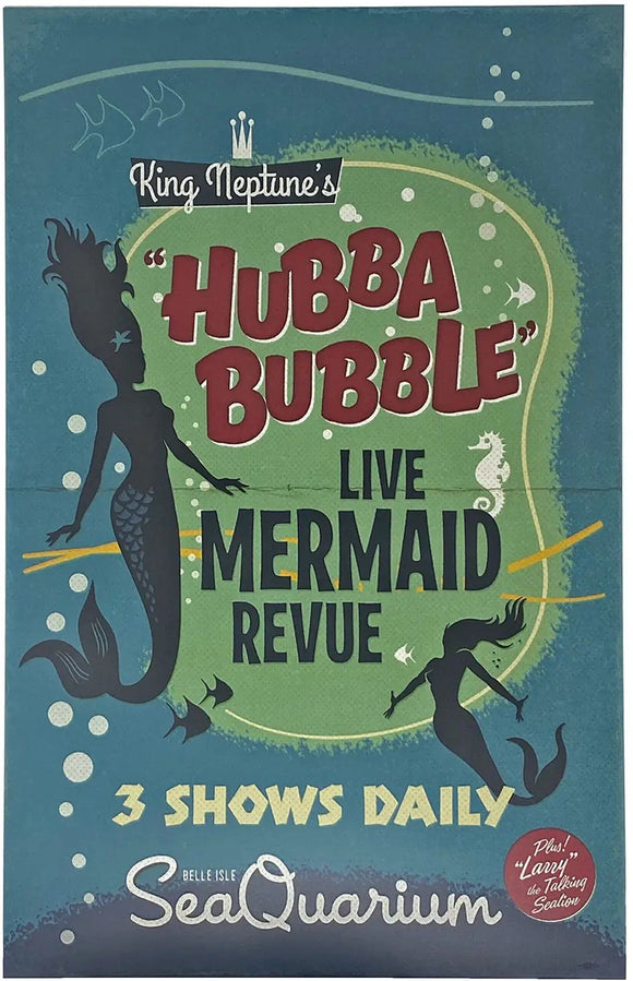 Hubba Bubble Mermaid Revue Print