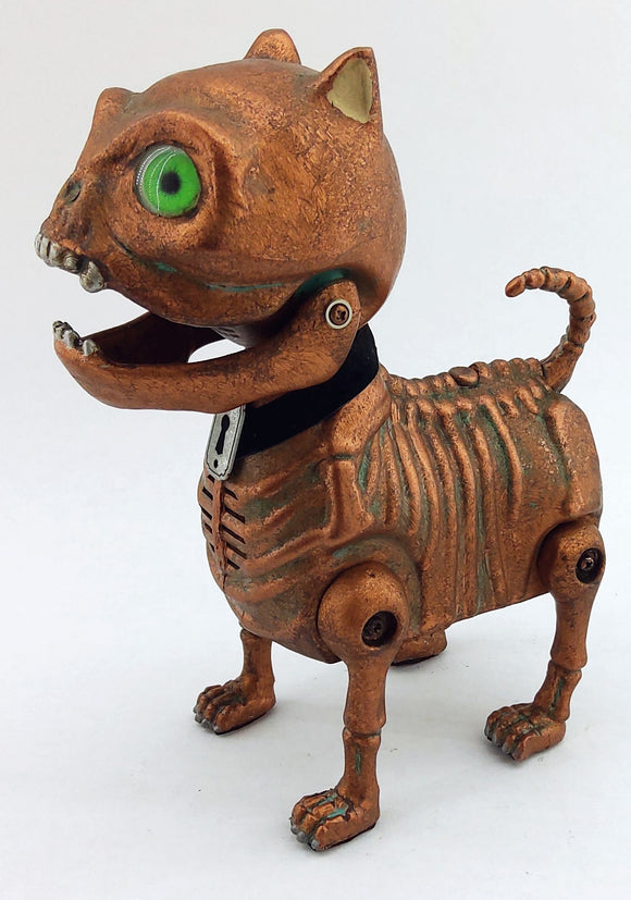 Lugo - Interactive Barking Skeletal Steampunk Dog