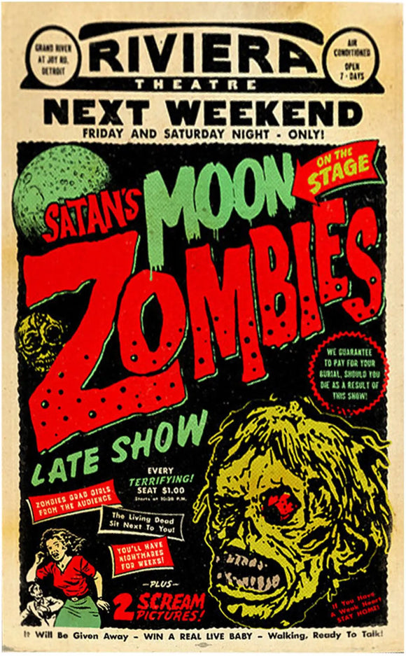 Moon Zombies Print