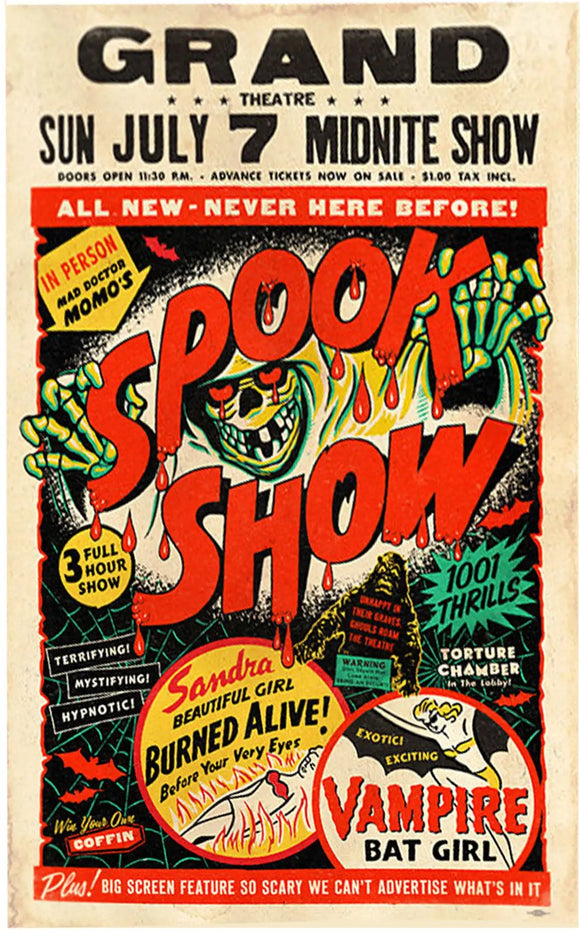 Spook Show Print