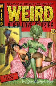 Weird Alien Love Stories Artist-Signed Print